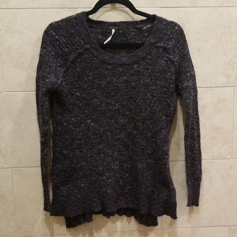 Free People High Low Sweater